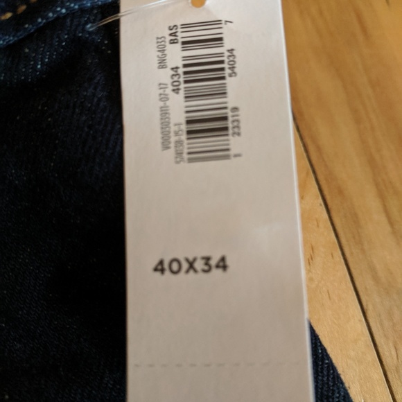 Men's Old Navy Dark Wash Denim Jeans - Picture 3 of 3